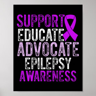 Póster Conciencia sobre la epilepsia Guerrero epiléptico