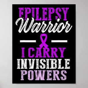 Póster Conciencia sobre la epilepsia Guerrero epiléptico