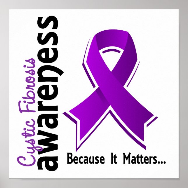 Póster Conciencia sobre la fibrosis quística 5 (Frente)