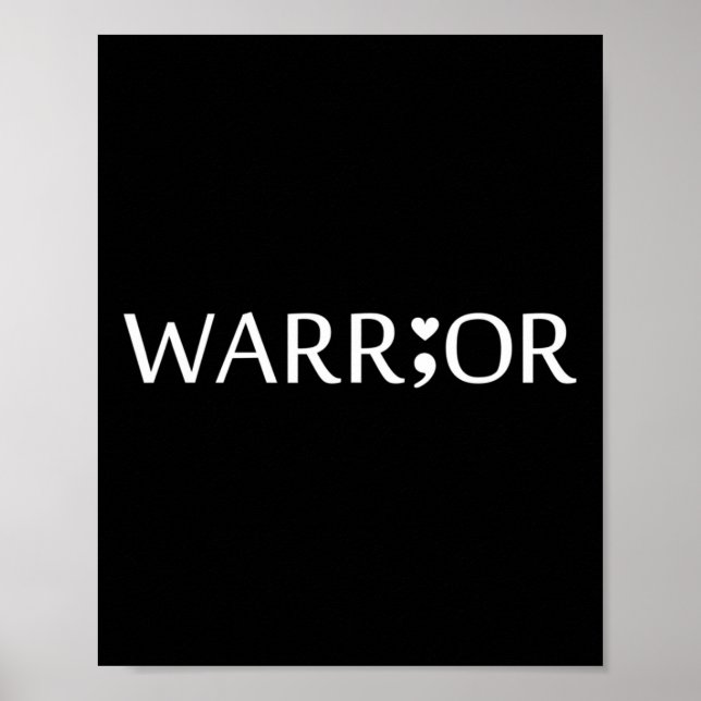 Póster Conciencia sobre la salud mental (Frente)