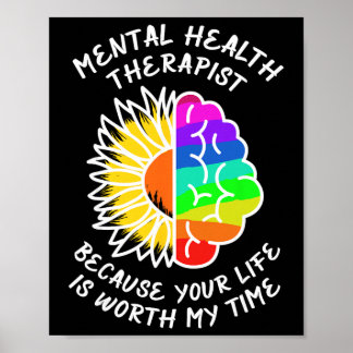 Póster Conciencia sobre la Salud Mental.