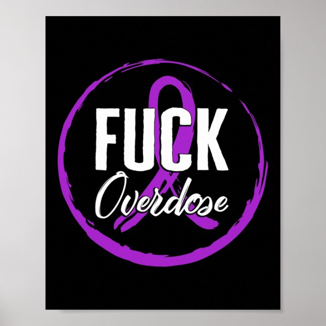 Póster Conciencia sobre la sobredosis de fármacos Agosto  (Frente)