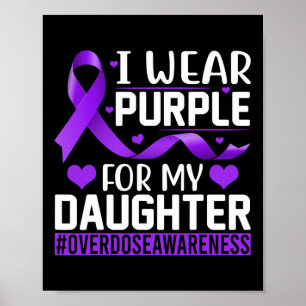 Póster Conciencia Sobre La Sobredosis Que Uso Para Mi Hij