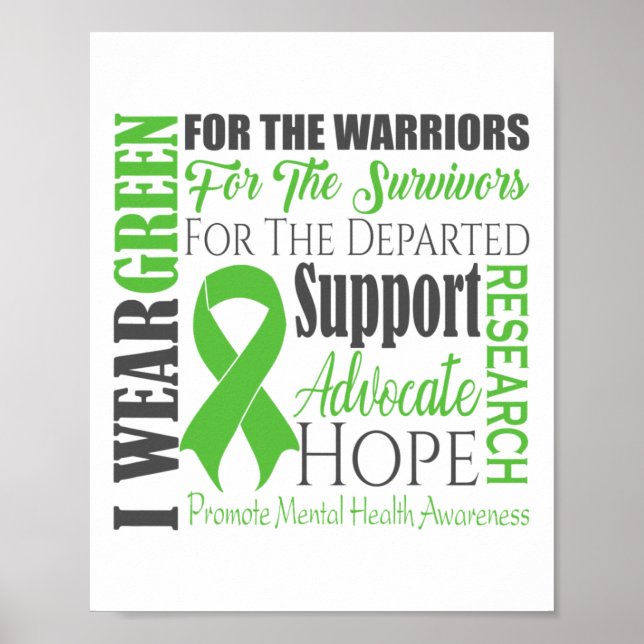 Póster Conciencia sobre los problemas de salud (Frente)