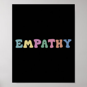 Póster Conciencia sobre Salud Mental Amabilidad Empatía