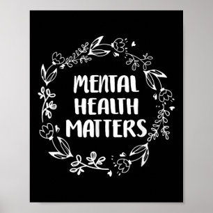 Póster Conciencia sobre Salud Mental Prevención del Suici
