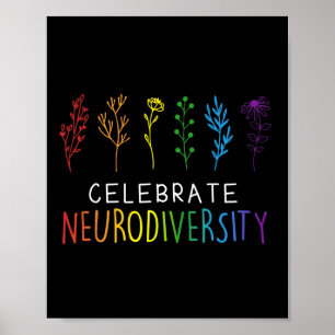 Póster Conciencia sobre salud mental y neurodiversidad en