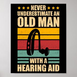 Póster Conciencia Sorda Masculina Asl Y Orgullo Sordo 