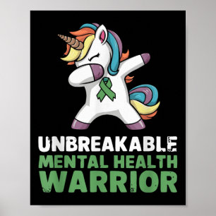 Póster Conciencia suicida Depresión Ansiedad Salud mental