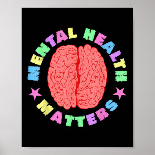 Póster Concienciación En Materia De Salud Mental Salud Me