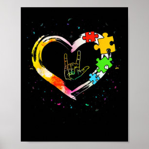 Póster Concienciación Especial Ed Profesora Asl Lenguaje 