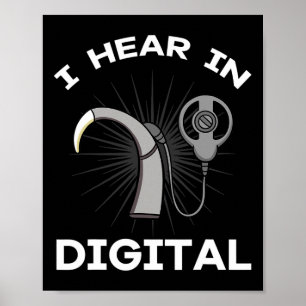 Póster Concienciación Implante de Ayuda para Audición Dig