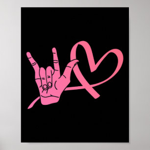 Póster Concienciación Rótulo Lenguaje Amor Asl Profesor