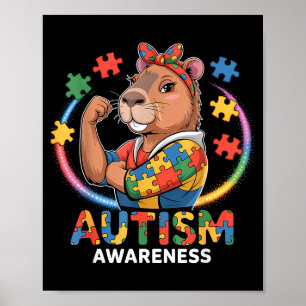 Póster Concienciación sobre el autismo