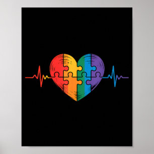 Póster Concienciación sobre el autismo 