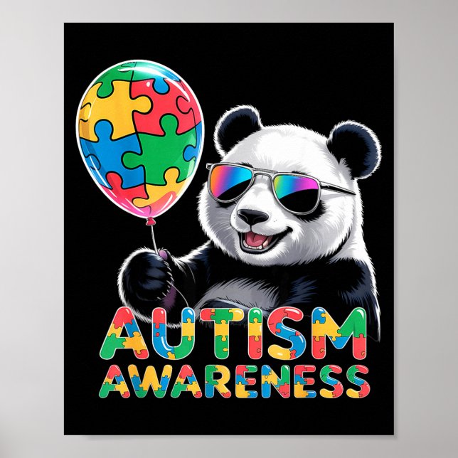 Póster Concienciación sobre el autismo  (Frente)