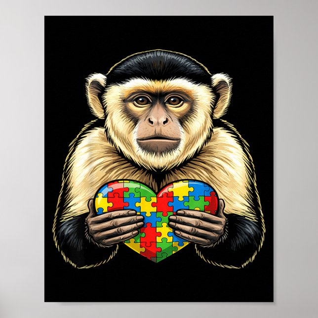 Póster Concienciación sobre el autismo (Frente)