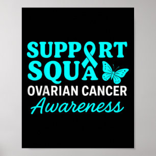 Póster Concienciación sobre el cáncer de ovario Cinta Ver