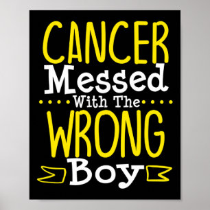 Póster Concienciación sobre el DIPG en el cáncer infantil