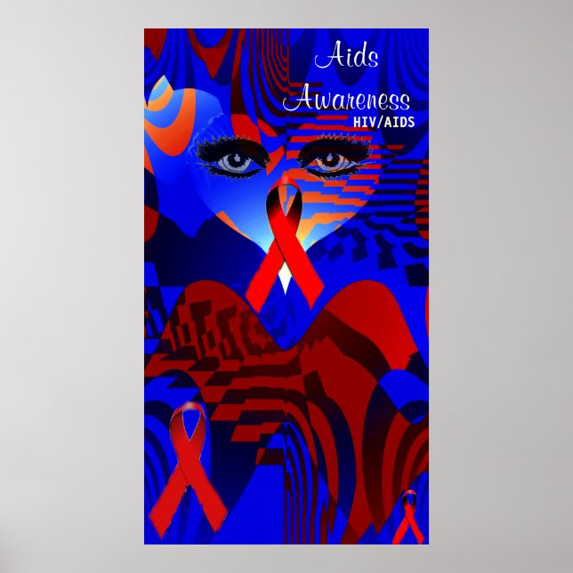 Póster Concienciación sobre el SIDA, VIH/SIDA_Poster (Frente)