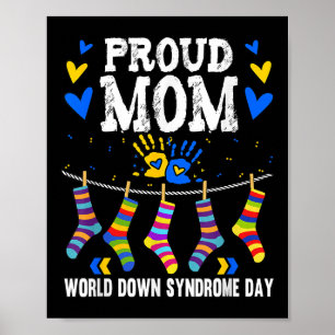 Póster Concienciación sobre el síndrome de Down Mamá _1