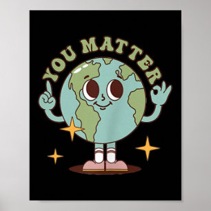 Póster Concienciación sobre el suicidio a dos lados de la