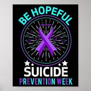 Póster Concienciación sobre el suicidio en Guay: Sensibil