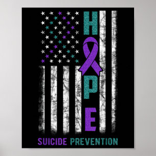Póster Concienciación sobre la Prevención del Suicidio Ba