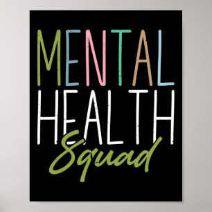 Póster Concienciación sobre la salud mental de la brigada