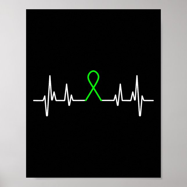 Póster Concienciación sobre la salud mental Mes de Cinta  (Frente)