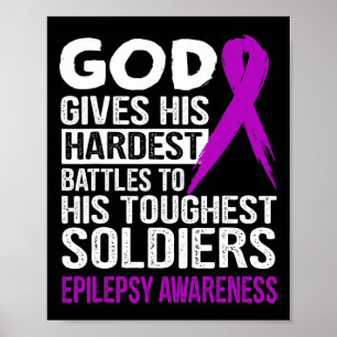 Póster CONCIENCIAS EPILEPSIA de los soldados más duros de