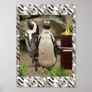 Póster Concierto de Pingüino