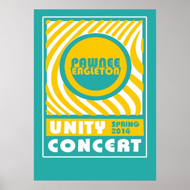 PÓSTER CONCIERTO UNITARIO DE PAWNEE EAGLETON (Frente)