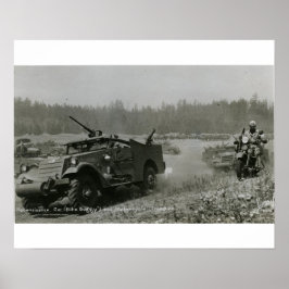 Póster Conciliación de coches y motocicletas