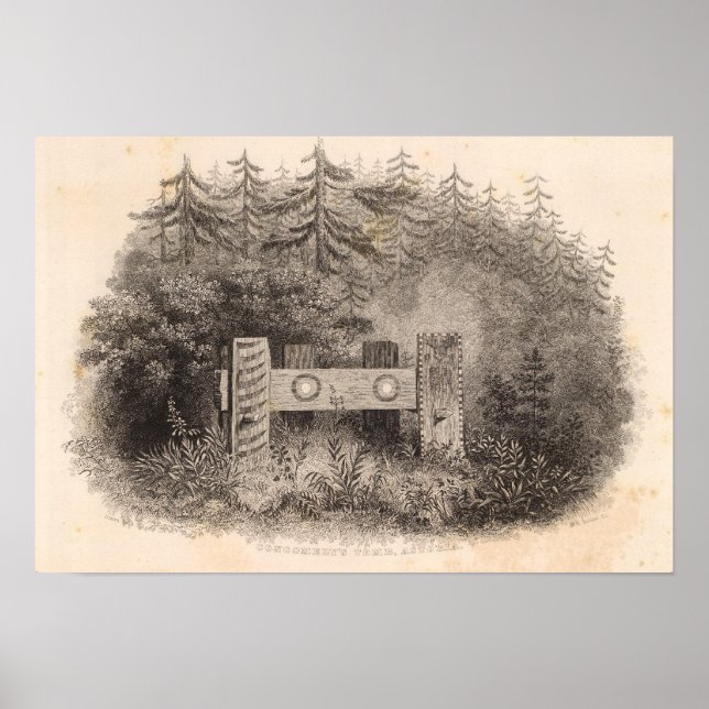 Póster Concomely's Tomb, Astoria, Oregon (Frente)