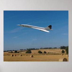 Póster Concorde en tiempo de cosecha