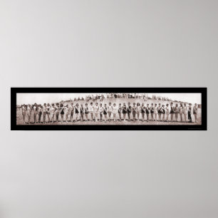 Póster Concurso de belleza Texas Photo 1927