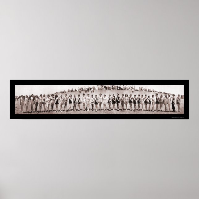 Póster Concurso de belleza Texas Photo 1927 (Frente)