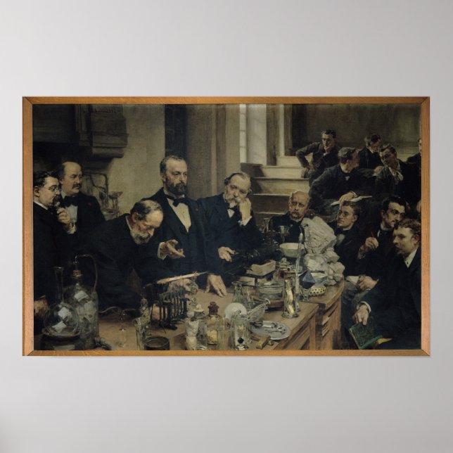 Póster Concurso de Henri Sainte-Claire Deville, 1890 (Frente)