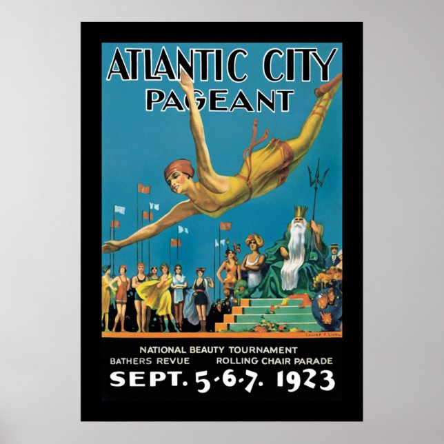 Póster Concurso de la Ciudad Atlántica (Frente)