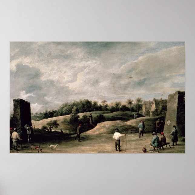 Póster Concurso de tiro con arco (Frente)