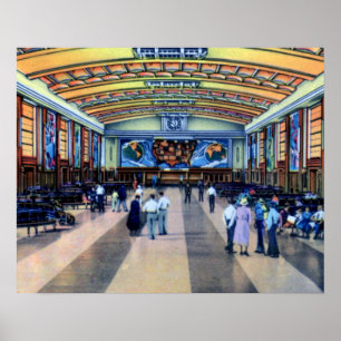 Póster Concurso del terminal de la unión de Cincinnati