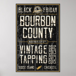 Póster Condado de Bourbon 2016