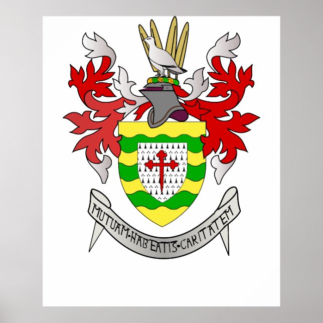 Póster Condado de Donegal, Irlanda (Frente)