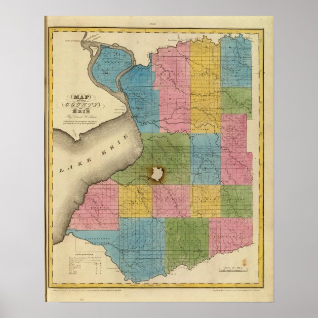 Póster Condado de Erie (Frente)