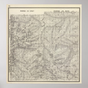 Póster Condado de Fresno, California 9