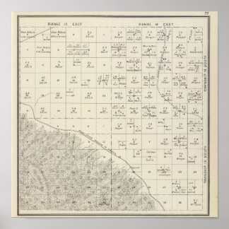 Póster Condado de Fresno, California 9