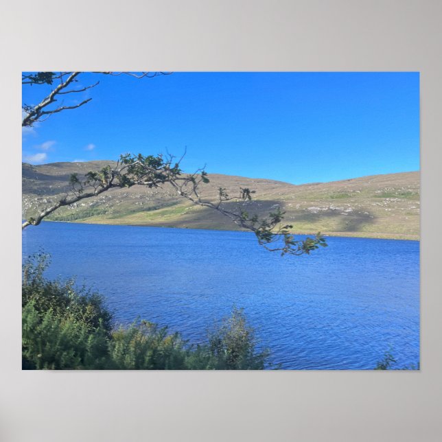 Póster Condado de Gartan Mountain Donegal Ireland Europe (Frente)