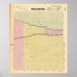 Póster Condado de Keith, Nebraska