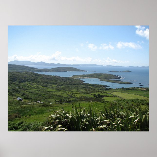 Póster Condado de Kerry, Irlanda (Frente)